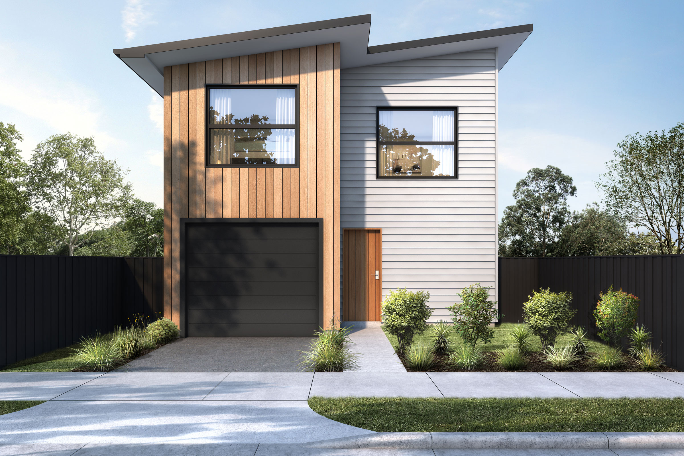 Two Storey House Render